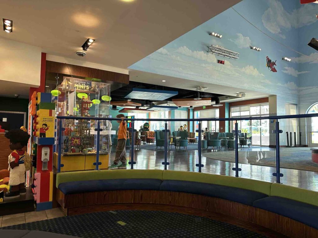 Legoland California Hotel Resort Empty During Park Hours and Lunchtime