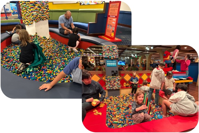 Legoland LEGO Pits Build Areas