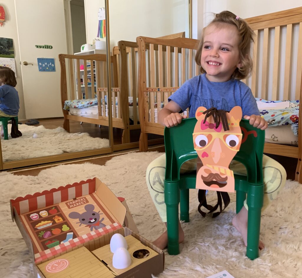 Sago Mini Farm Subscription Box Chair Pony Horse Project