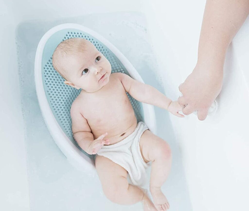 Angelcare Baby Bath Support, Aqua,0 to 6 Month