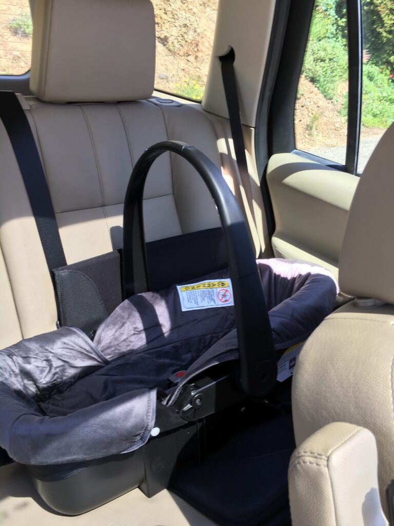 Preemie car store seat bed