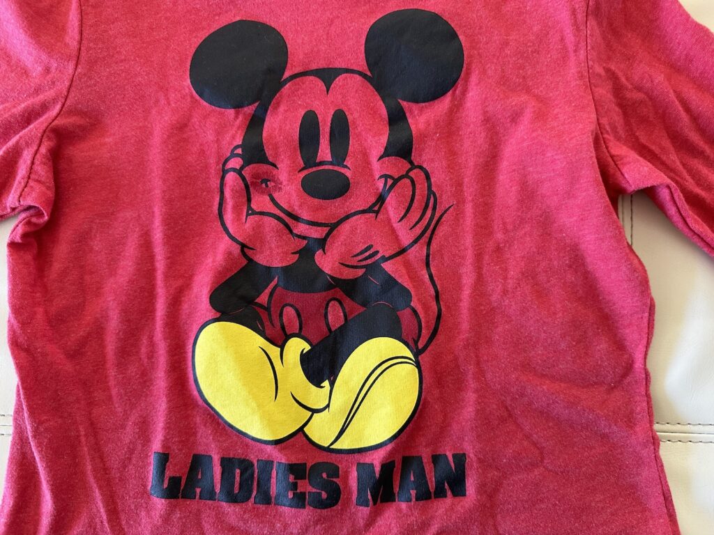 Mickey Mouse Valentine's Day Boys Tee
