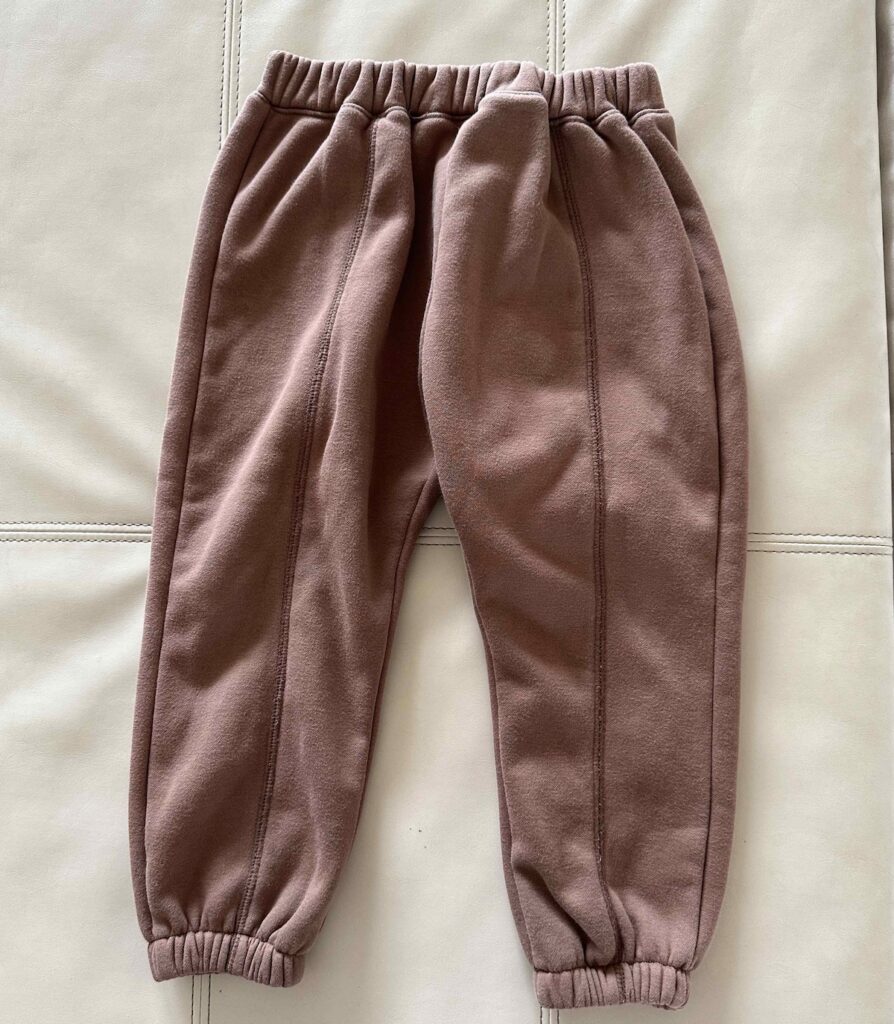 Zara Kids Fleece Lined Joggers in Light Brown size 4-5