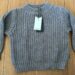 Huxbaby Chunky Knit Sweater Jumper Grey Kids Size 5