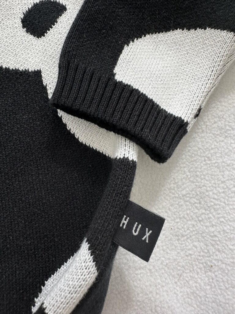 Huxbaby Toddler Knit Sweater HUX Baby Logo Vanity Tag