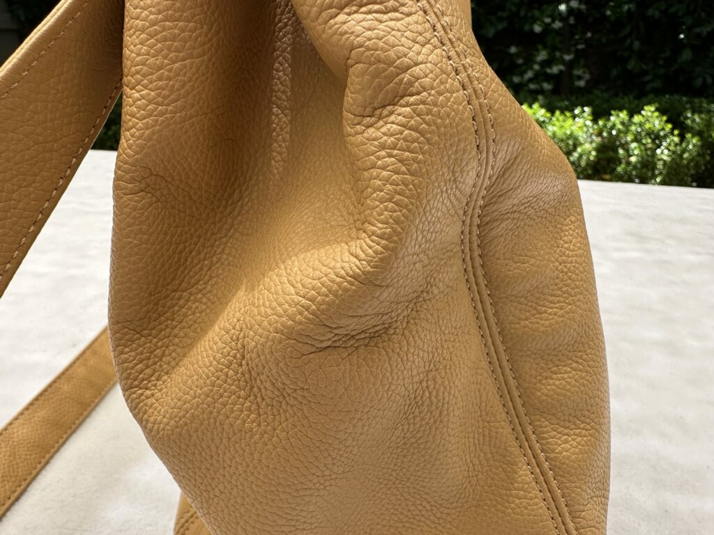 A beautiful Mess - supple and soft deerskin leather is durable yet soft! They don't make modern Chanel Bags like this any more - get a Vintage Chanel you will be impressed with the leathers!