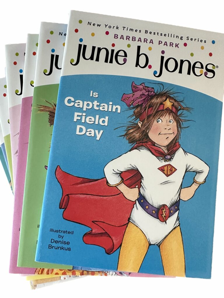 Junie B. Jones is Captain Field Day is book number 16 in the series. Kindergarten aged Junie B. is just like any kid, full of mischief and adventure.