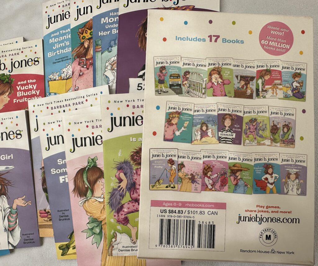 Over 60 Million copies of Junie B. Jones Books SOLD!