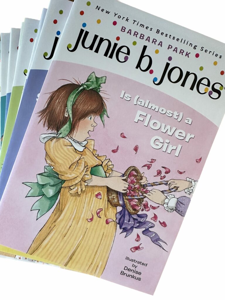 Junie B. Jones is (almost) a flower girl is book number # 13 in the complete kindergarten collection of Junie b. jones books. Barbara Park's beloved character is funny and adorable.