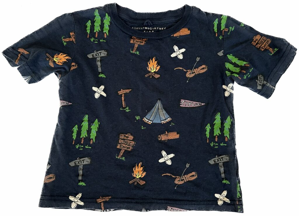 Ultimate Review of the Stella McCartney Kids Camp Outdoor Camping Print T-shirt Tee for Boys and Girls size 2 Years