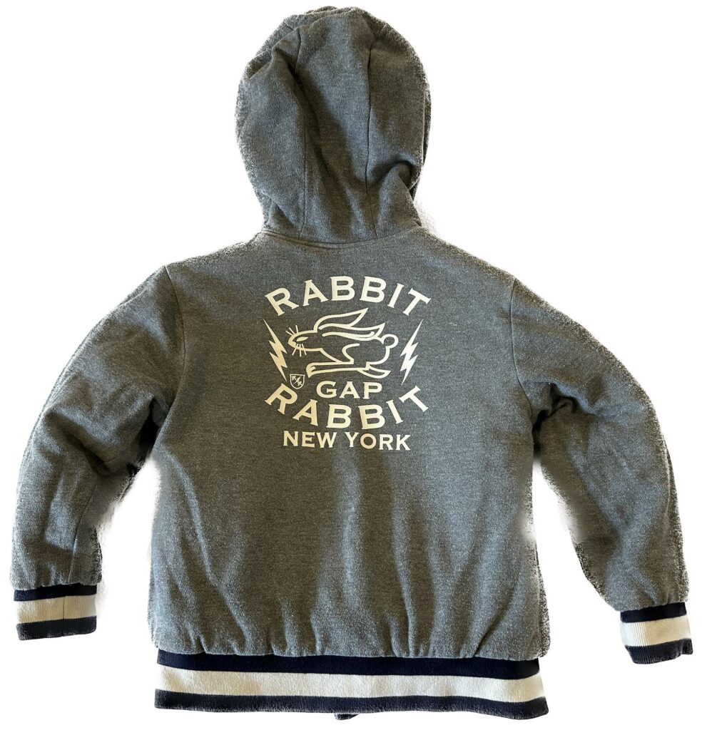 GAP Rabbit Rabbit NEW YORK Reversible Toddler Jacket