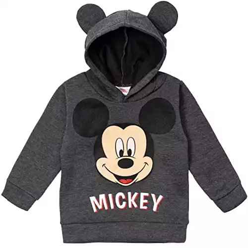 Disney Mickey Mouse Pullover Hoodie with Ears
