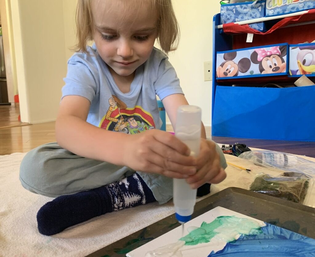 Large Clear Glue Pen for Toddler Art Projects
