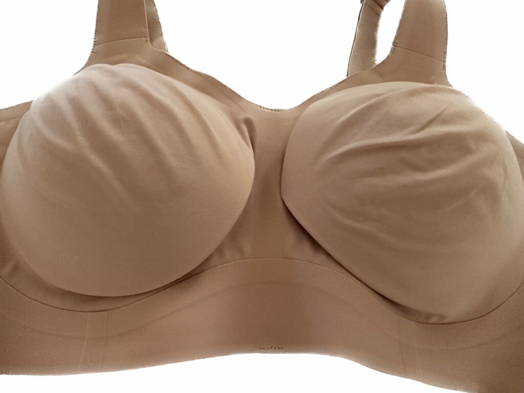 Evelyn & Bobbie Beyond Bra in Himalayan Salt size Large detailed review, exact measurements and fit information - Read before you buy!