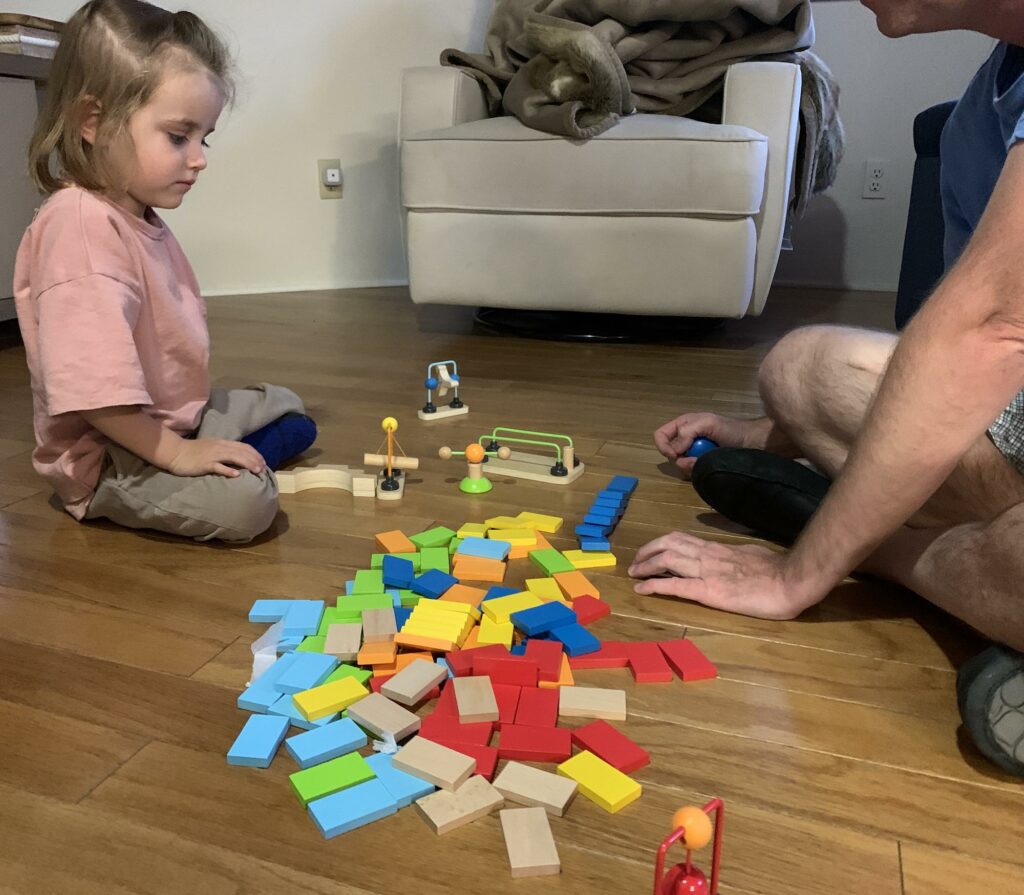 HAPE Wooden Dominoes with Extra Obstacles